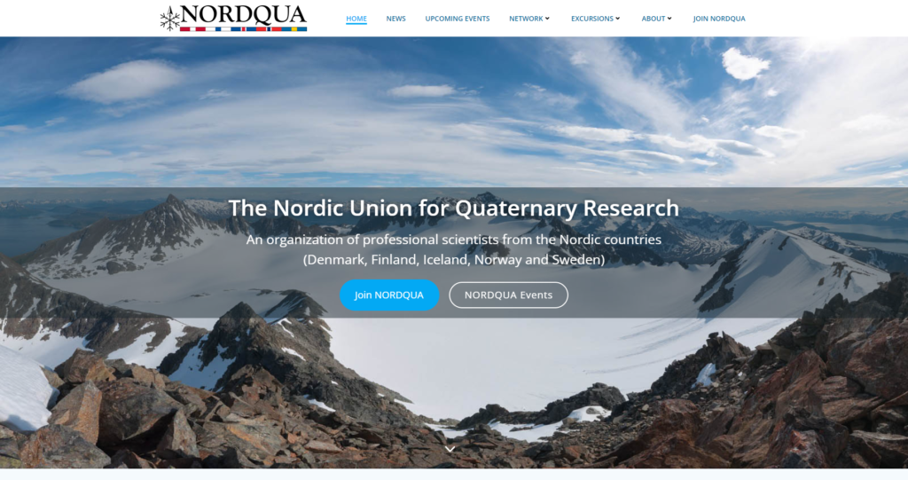 Preview of the new nordqua.org homepage